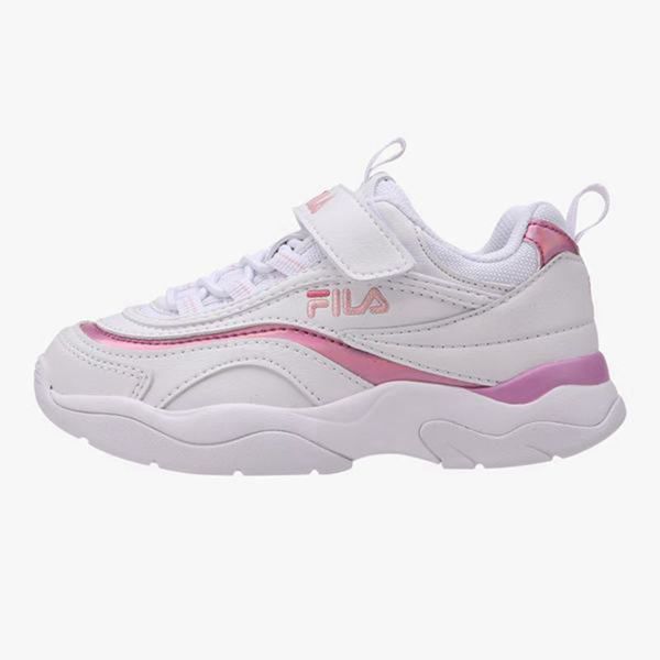 Zapatillas Fila Niños Blancas / Rosas - Ray Kd - España 482057HWF